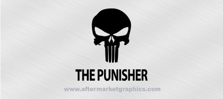 Punisher Skull Decal 01